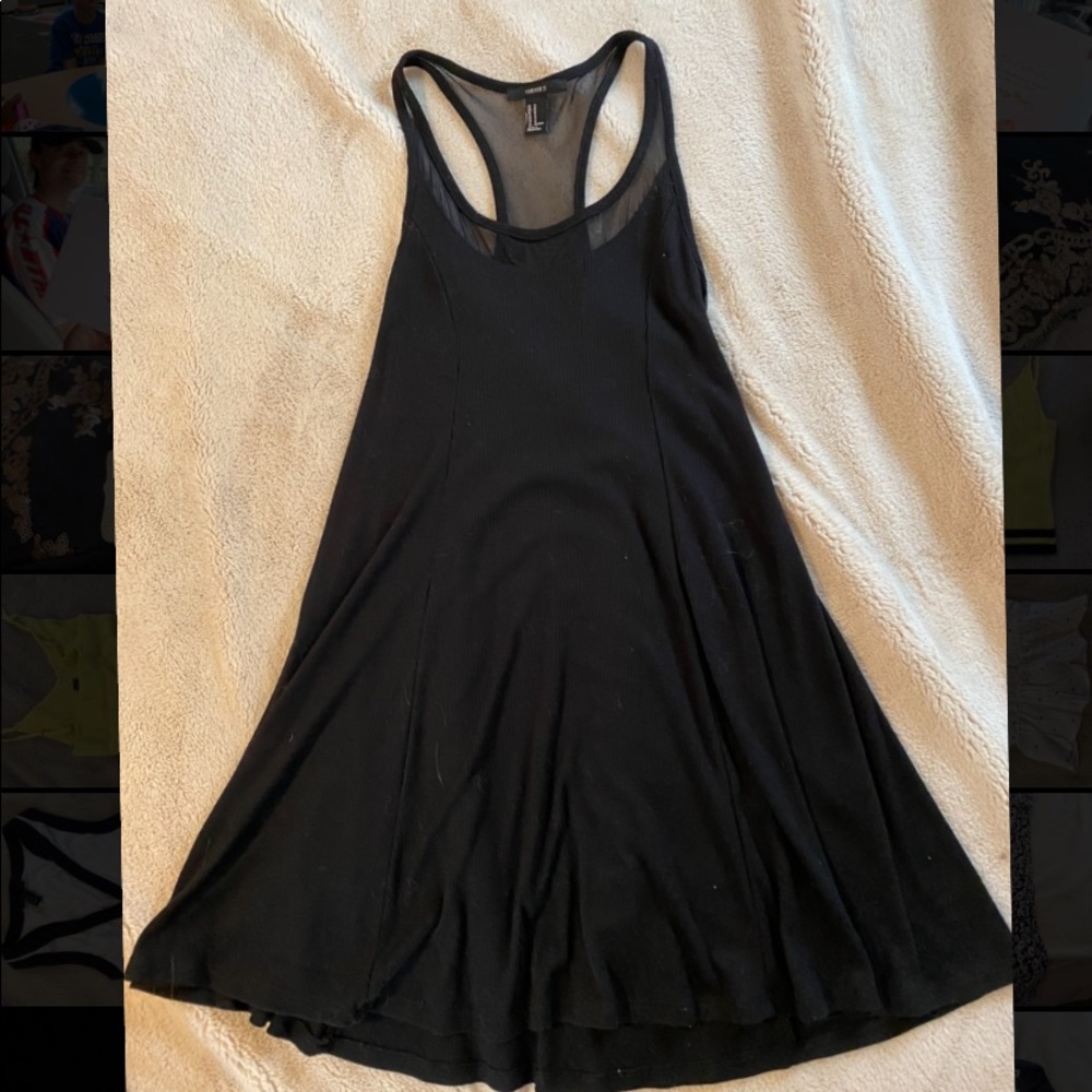Black Skater Dress